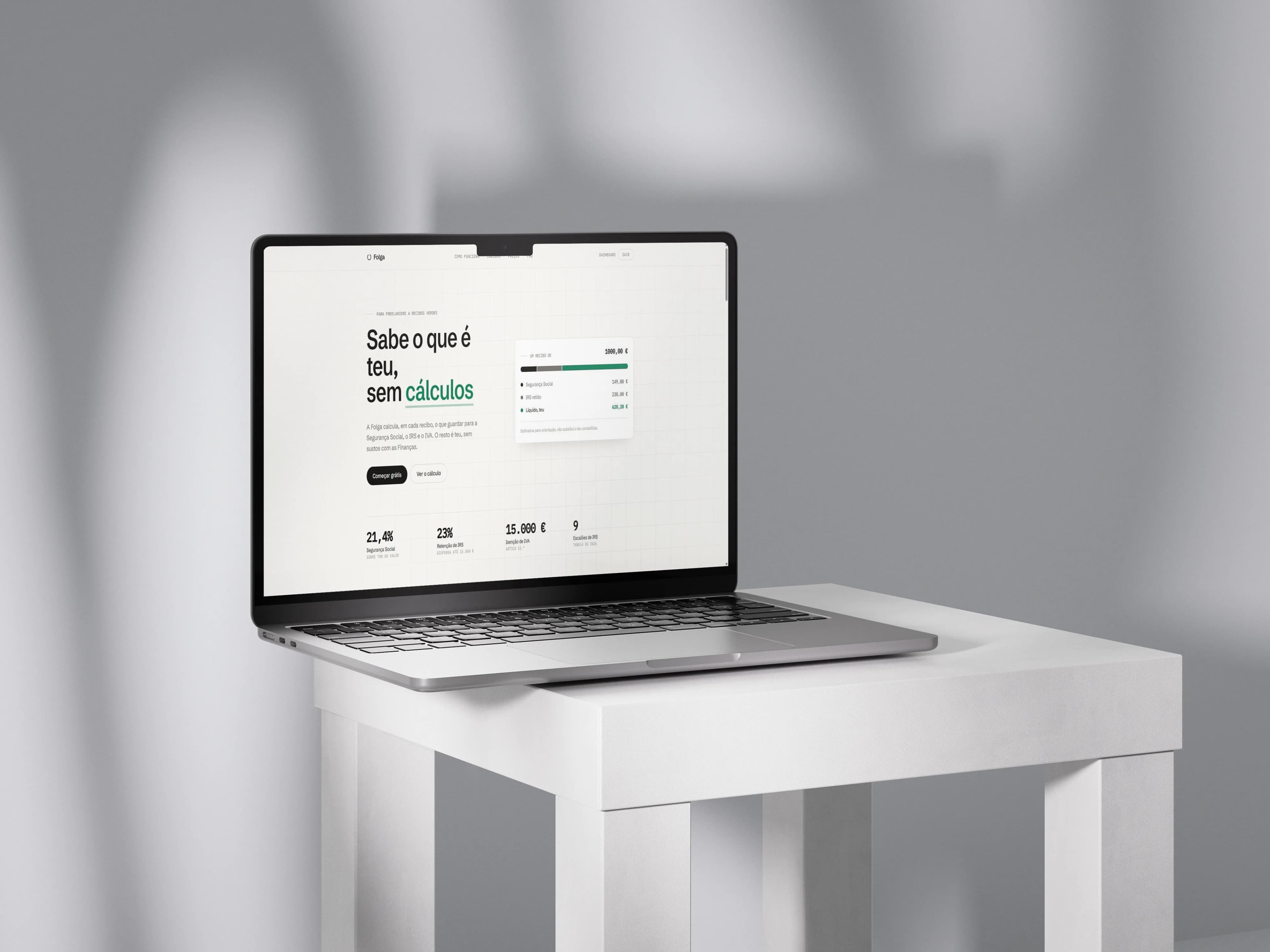 Steuer-Copilot für Freelancer in Portugal